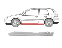 Купити Поріг vw golf iv 4 bora лівий 1997-2006 5d хетчбек, фото thumb