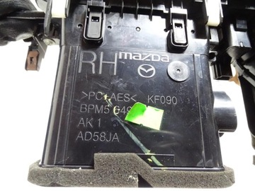 фото thumb №11, Решётка решётки воздуховод средняя з консоли + аварийные mazda 3 bm bn 2013-2019