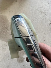 фото thumb №3, Kia optima jf универсал 16-19 ручка дверь левая перед цвет 4ss хром keyless