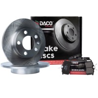 фото thumb №1, Daco гальмівні диски гальмівні колодки задня - vw multivan v-vi, t5, t6 294mm