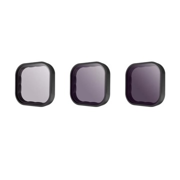 НАБОР ND-ФИЛЬТРОВ 8 16 32 TELESIN ДЛЯ КАМЕРЫ GOPRO HERO 9 / 10/ 11 / 12
