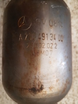 фото thumb №11, Mercedes c230 w204 07-09 каталізатор глушник труба правий лівий 2.5 v6 usa