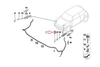 фото thumb №7, Mini clubman r55 r57 r58 r59 левая защита распылителя фара nowa oryg