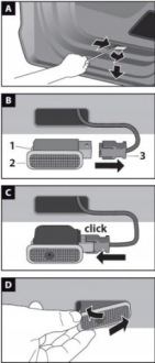 фото thumb №6, Logo led фонари дверь x2 mazda 6 2003-2013 проектор
