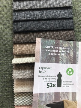 Ekologiczna Tkanina Obiciowa GRETA 885 Plecionka Odporna na Zaciągnięcia