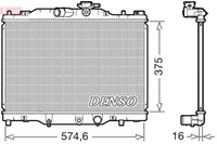 фото thumb №1, Радиатор - denso drm44043