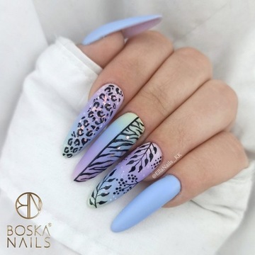 BOSKA NAILS HYBRID LOLISH 427 КРАТКАЯ НОТА осенние цвета Осенняя дата