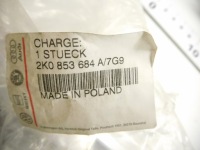 Решётка бампера правая vw caddy iii 2k0853684a Цена, фото thumb