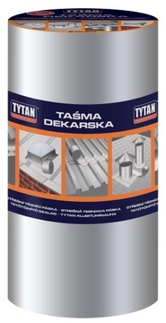 Лента кровельная TYTAN 20см/10м алюминий