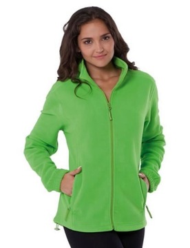 Ciepły POLAR FLRL 300g Damska Bluza polarowa RD S