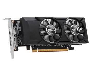 Низкопрофильная видеокарта ASRock Arc A380 6 ГБ