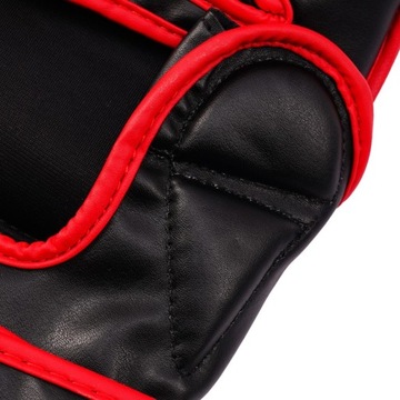 StormCloud Rękawice MMA dla dzieci Lynx Czarno/Czerwone Junior S