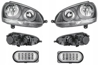 фото thumb №1, Фара лампа vw jetta golf v 03- hella l+p