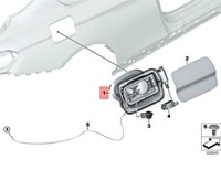 фото thumb №10, Bmw 4 cabrio f33 fuel бак flap cover pot 51177270762 7270762 oem