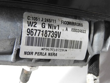 фото thumb №9, Peugeot 508 sw i 10-13 ktvd зеркало левая 8 pin 967718739v