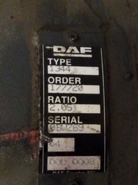 фото thumb №6, Вкладиш міст диференціал головка 1344 2.05 daf xf 106 2020 r