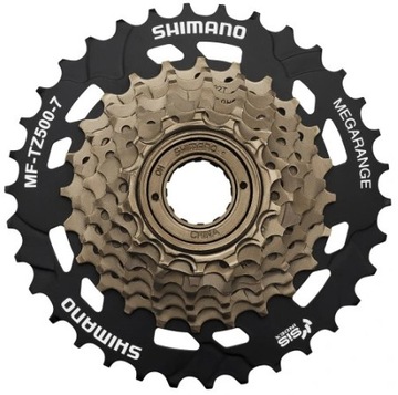 УСИЛЕННОЕ ЗАДНЕЕ КОЛЕСО 28 + FREESPEED 7 SHIMANO