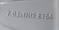 фото thumb №12, Диск vw golf 5 v 6 vi 7 vii passat 5k0 7x17 17