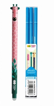 Набор Happy Color из 3 стержней для ручек диаметром 0,5 мм.