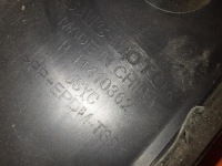 Купить Mg zs ii mk2 24- молдинг крыла перед левый передняя левая 11410362, фото thumb