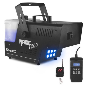Светодиодная дым-машина DMX 1800Вт пульт + жидкость 5л