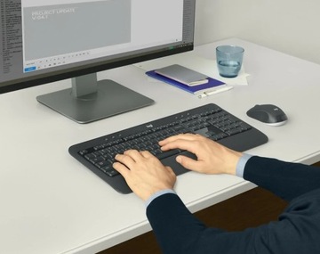 БЕСПРОВОДНАЯ КЛАВИАТУРА И МЫШЬ LOGITECH MK540