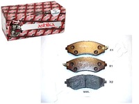 фото thumb №1, Тормозные колодки тормозные chevrolet evanda 2.0 ashika