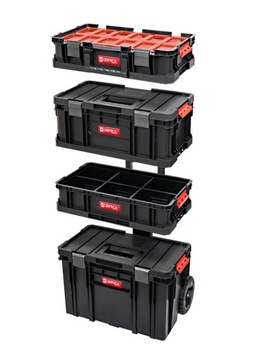 СИСТЕМА QBRICK ДВЕ ТЕЛЕЖКИ 6 В 1 ЯЩИК ДЛЯ ИНСТРУМЕНТОВ