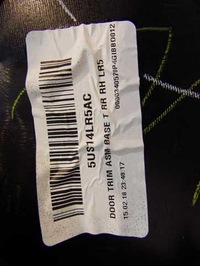 фото thumb №6, Jeep compass ii 17- обшивка дверь правый задняя