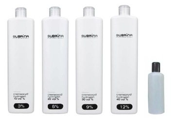 FARBA SUBRINA PERMANENT COLOUR+woda 100ml ZESTAW