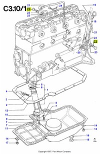 фото thumb №9, Болт - banjo ford sierra 1982-1986 оригинальный номер 1576435