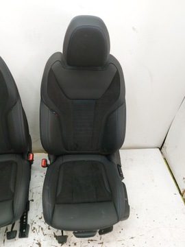 фото thumb №6, Bmw i4 g26 4 гран купе, 2023 сиденья диван кожаные алькантара перед зад