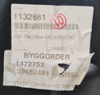 фото thumb №7, Обивка боковина дверь правые зад volvo xc90