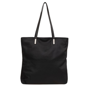 черная КОЖАНАЯ сумка SOFT LEATHER BAG A4