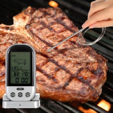 Термометр для мяса, сигнализация Wi-Fi, кухонный зонд