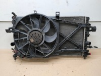 Радиатор воды вентилятор opel astra h 3 zafira b 1.6 бензин Цена, фото thumb