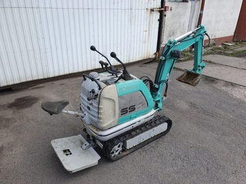 Мини-микроэкскаватор Kobelco SS1 типа JCB, вес 343 кг, 19 900 злотых нетто.