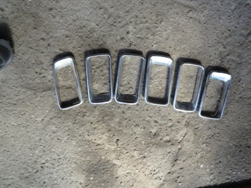 фото thumb №1, Хром решётки решётка решётка радиатора jeep compass рестайлинг