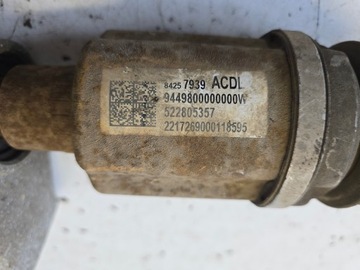 фото thumb №5, Opel insignia b ii полуось правая длинная 84257939 acdl 2.0 cdti коробка передач f40