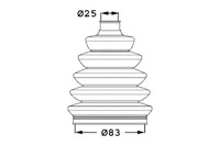 фото thumb №2, Захист шарнір opel sasic