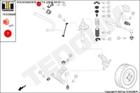 фото thumb №15, Tedgum поліуретан - втулка стабілізатора передній