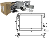 фото thumb №1, Радиаторов двигателя toyota avensis corolla verso 2.0