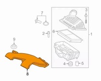 фото thumb №8, Оригинальный номер bmw впуск канал воздуха bmw 2 f45 f46