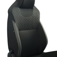 фото thumb №12, Skoda rapid nh1 сиденье передний с подогревом материал satyna чёрный серебристый правый