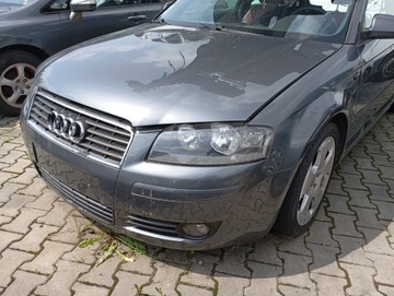 фото thumb №12, Audi a3 8p 03- перед бампер крыло капот лампа pas переднее радиатор lx7z