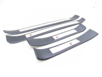 фото thumb №1, Kpl 4x планка накладка пороговая s-line audi a4 b7