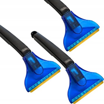 SKROBACZKA DO SZYB LODU ŚNIEGU MOSIĘŻNA SKROBAK METALOWY DŁUGA 28,5CM MOCNA