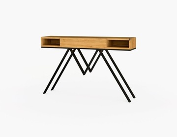 KONSOLA 100 cm DREWNO LITE DĄB OLCHA SKD-294