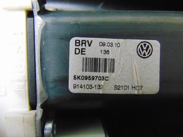 фото thumb №14, Механизм стёкла левый зад vw golf vi 5k4839729j 5k0959703c