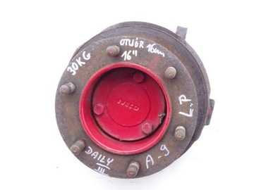 фото thumb №1, Iveco daily iii 99-06 65c 70c поворотный кулак ступица левый перед 16 спарка drążk